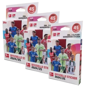 Topps Bundesliga Sticker Saison 2024/2025 / 3x Eco Blister