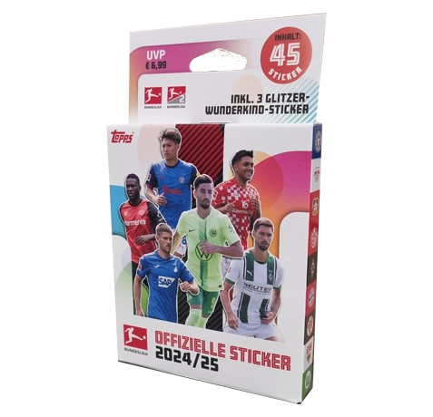 Topps Bundesliga Sticker Saison 2024/2025 / 1x Eco Blister