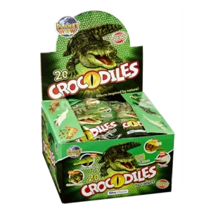 Blue Ocean Planet WOW / Crocodiles Krokodile / 1x DISPLAY je 20x Sammeltüten