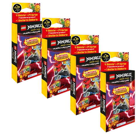 LEGO Ninjago Trading Cards Serie 10 Blutmond / Eco Pack Blister SET