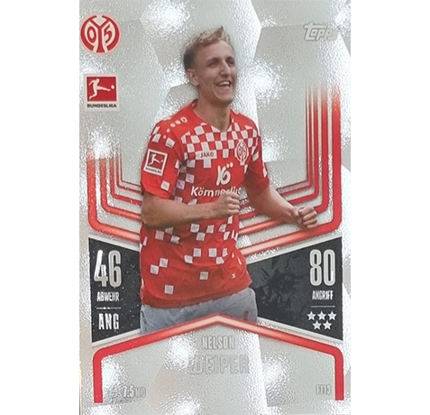 Topps Bundesliga Match Attax 2024/25 / Nr. FT 13 NELSON WEIPER / FLEX TECH KARTE