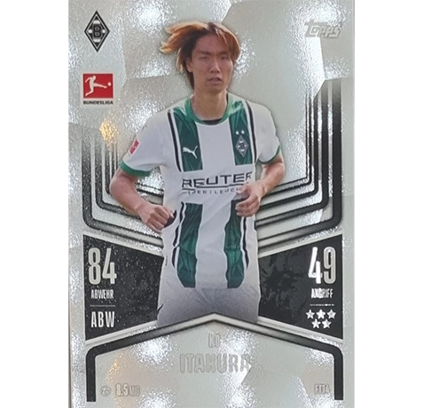 Topps Bundesliga Match Attax 2024/25 / Nr. FT 14 KO ITAKURA / FLEX TECH KARTE