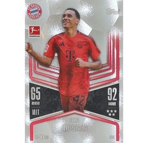 Topps Bundesliga Match Attax 2024/25 / Nr. FT 15 JAMAL MUSIALA / FLEX TECH KARTE