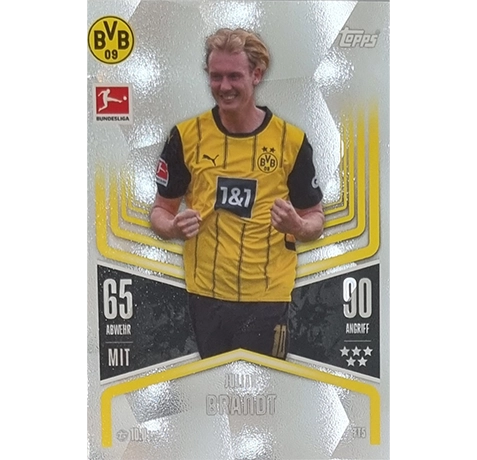 Topps Bundesliga Match Attax 2024/25 / Nr. FT 05 JULIAN BRANDT / FLEX TECH KARTE