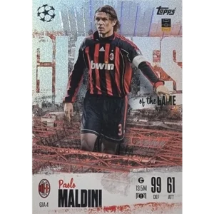 Topps Champions League EXTRA Match Attax 2024-2025 Limited Edition / GIA 4 PAOLO MALDINI / GIANTS OF THE GAME