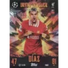 Topps Champions League EXTRA Match Attax 2024-2025 Limited Edition / INV 1 LUIS DIAZ / INVINCIBALLER