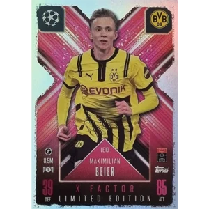 Topps Champions League EXTRA Match Attax 2024-2025 Limited Edition / LE 10 MAXIMILIAN BEIER / X-FACTOR