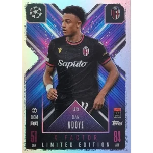 Topps Champions League EXTRA Match Attax 2024-2025 Limited Edition / LE 13 DAN NDOYE / X-FACTOR