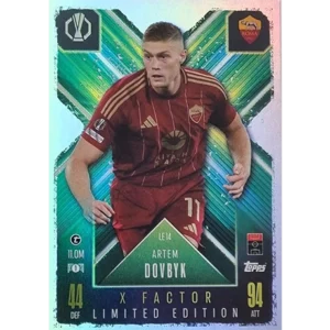 Topps Champions League EXTRA Match Attax 2024-2025 Limited Edition / LE 14 ARTEM DOVBYK/ X-FACTOR