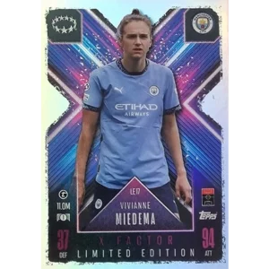 Topps Champions League EXTRA Match Attax 2024-2025 Limited Edition / LE 17 VIVIANNE MIEDEMA / X-FACTOR