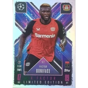 Topps Champions League EXTRA Match Attax 2024-2025 Limited Edition / LE 07 VICTOR BONIFACE / X-FACTOR