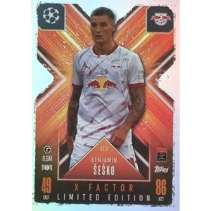 Topps Champions League EXTRA Match Attax 2024-2025 Limited Edition / LE 09 BENJAMIN SESKO / X-FACTOR