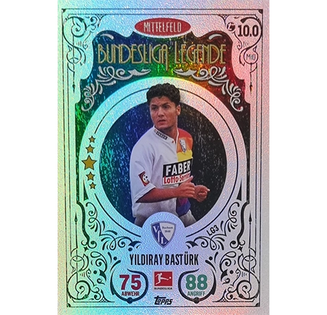 Topps Bundesliga Match Attax 2024/25 / Nr. LG 3 YILDIRAY BASTÜRK / BUNDESLIGA LEGENDE