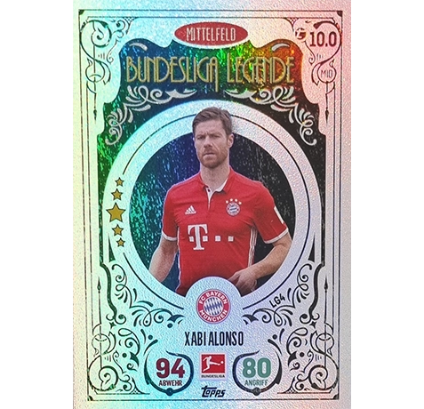 Topps Bundesliga Match Attax 2024/25 / Nr. LG 4 XABI ALONSO / BUNDESLIGA LEGENDE