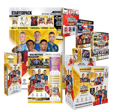 Topps Champions League Match Attax EXTRA 2024/2025 / MEGA BUNDLE