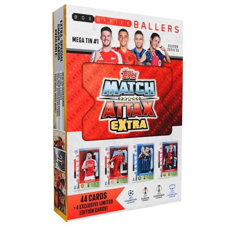 Topps Champions League Match Attax EXTRA 2024/2025 / MEGA TIN