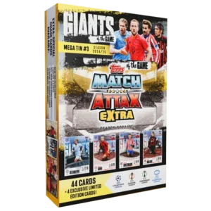 Topps Champions League Match Attax EXTRA 2024/2025 / MEGA TIN 3 GIANTS OF THE GAME