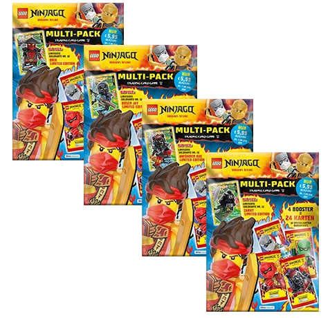 LEGO Ninjago Trading Cards Serie 10 Blutmond / Multipack SET