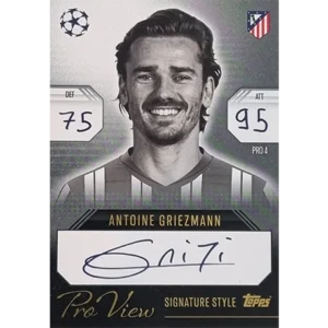 Topps Champions League EXTRA Match Attax 2024-2025 Limited Edition / PRO 4 ANTOINE GRIEZMANN / PRO VIEW SIGNATURE STYLE