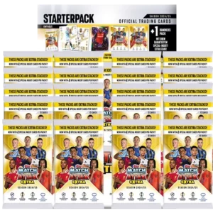 Topps Champions League Match Attax EXTRA 2024/2025 / Starterpack + 20x Booster