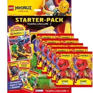 LEGO Ninjago Trading Cards Serie 10 Blutmond / Starterpack + 10x Booster