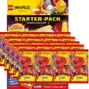 LEGO Ninjago Trading Cards Serie 10 Blutmond / Starterpack + 20x Booster