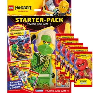 LEGO Ninjago Trading Cards Serie 10 Blutmond / Starterpack + 5x Booster