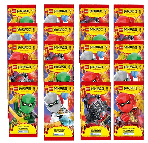 LEGO Ninjago Trading Cards Serie 10 Blutmond / 20x Booster