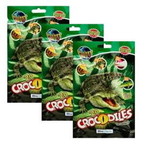 Blue Ocean Planet WOW / Crocodiles Krokodile / 3x Sammeltüten