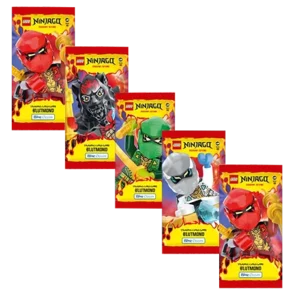 LEGO Ninjago Trading Cards Serie 10 Blutmond / 5x Booster