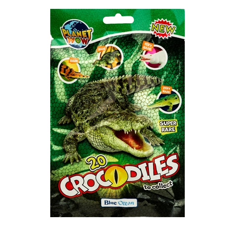 Blue Ocean Planet WOW / Crocodiles Krokodile / 1x Sammeltüte