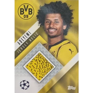 Topps Champions League EXTRA Match Attax 2024-2025 / 01 JR-KA KARIM ADEYEMI / JERSEY RELIC