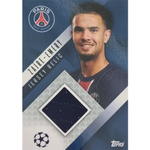 Topps Champions League EXTRA Match Attax 2024-2025 / 11 JR-WZE WARREN ZAIRE-EMERY / JERSEY RELIC