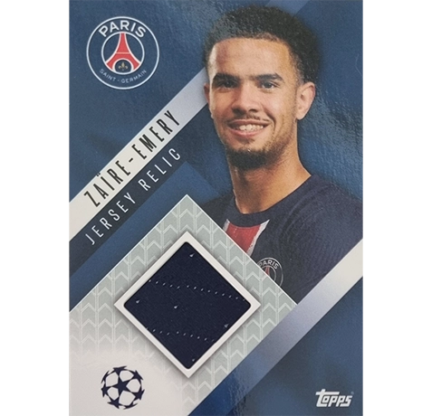 Topps Champions League EXTRA Match Attax 2024-2025 / 11 JR-WZE WARREN ZAIRE-EMERY / JERSEY RELIC