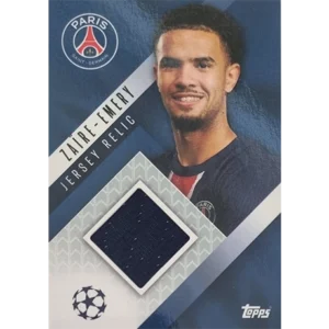 Topps Champions League EXTRA Match Attax 2024-2025 / 15 JR-WZE WARREN ZAIRE-EMERY / JERSEY RELIC