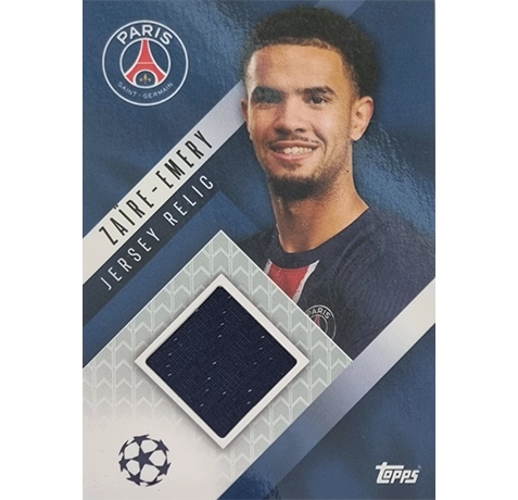 Topps Champions League EXTRA Match Attax 2024-2025 / 15 JR-WZE WARREN ZAIRE-EMERY / JERSEY RELIC