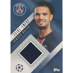 Topps Champions League EXTRA Match Attax 2024-2025 / 16 JR-WZE WARREN ZAIRE-EMERY / JERSEY RELIC