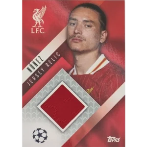 Topps Champions League EXTRA Match Attax 2024-2025 / 18 JR-DN DARWIN NUNEZ / JERSEY RELIC
