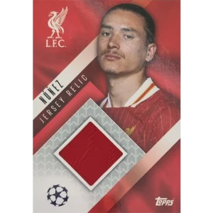 Topps Champions League EXTRA Match Attax 2024-2025 / 21 JR-DN DARWIN NUNEZ / JERSEY RELIC