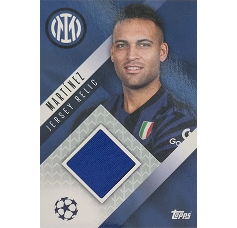 Topps Champions League EXTRA Match Attax 2024-2025 / 22 LAUTARO MARTINEZ / JERSEY RELIC