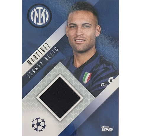 Topps Champions League EXTRA Match Attax 2024-2025 / 24 LAUTARO MARTINEZ / JERSEY RELIC