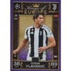 Topps Champions League EXTRA Match Attax 2024-2025 / 261 DUSAN VLAHOVIC / LILA PARALLEL