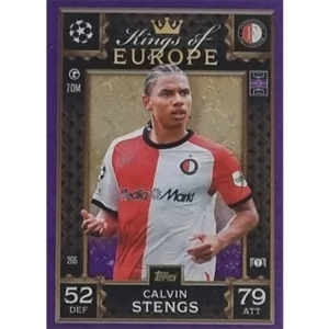 Topps Champions League EXTRA Match Attax 2024-2025 / 265 CALVIN STENGS / LILA PARALLEL