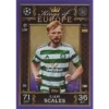 Topps Champions League EXTRA Match Attax 2024-2025 / 269 LIAM SCALES / LILA PARALLEL