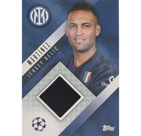 Topps Champions League EXTRA Match Attax 2024-2025 / 27 LAUTARO MARTINEZ / JERSEY RELIC