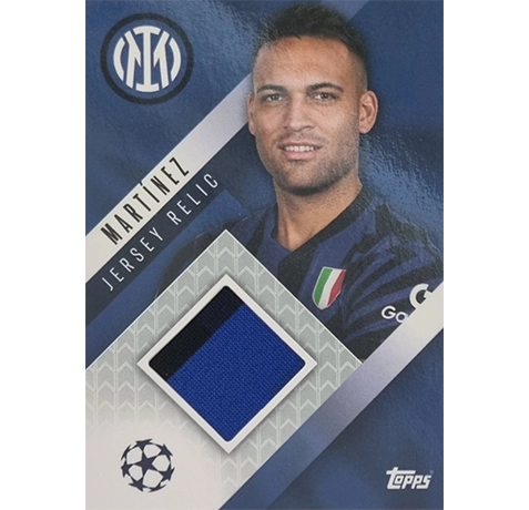 Topps Champions League EXTRA Match Attax 2024-2025 / 28 LAUTARO MARTINEZ / JERSEY RELIC