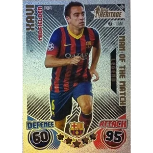 Topps Champions League EXTRA Match Attax 2024-2025 / 293 XAVI / HERITAGE