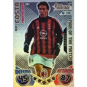 Topps Champions League EXTRA Match Attax 2024-2025 / 294 RUI COSTA / HERITAGE