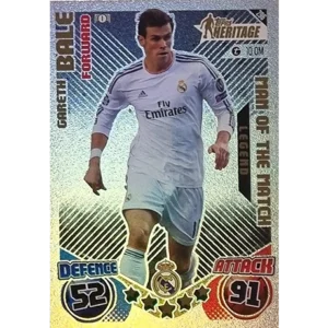 Topps Champions League EXTRA Match Attax 2024-2025 / 296 GARETH BALE / HERITAGE