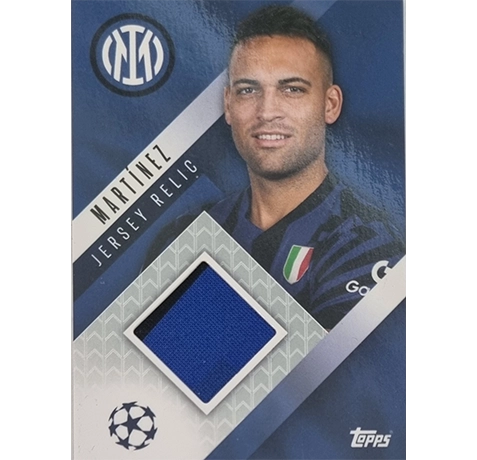 Topps Champions League EXTRA Match Attax 2024-2025 / 30 LAUTARO MARTINEZ / JERSEY RELIC